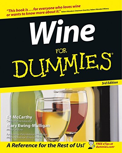 Wine For Dummies McCarthy, Ed; EwingMulligan, Mary and Antinori, Piero