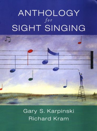 Anthology for Sight Singing used book depot