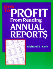 How to Profit from Reading Annual Reports used book depot