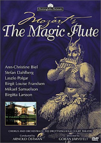 Mozart - The Magic Flute / Ostman, Biel, Dahlberg, Drottningholm Court Theatre [DVD] used book depot