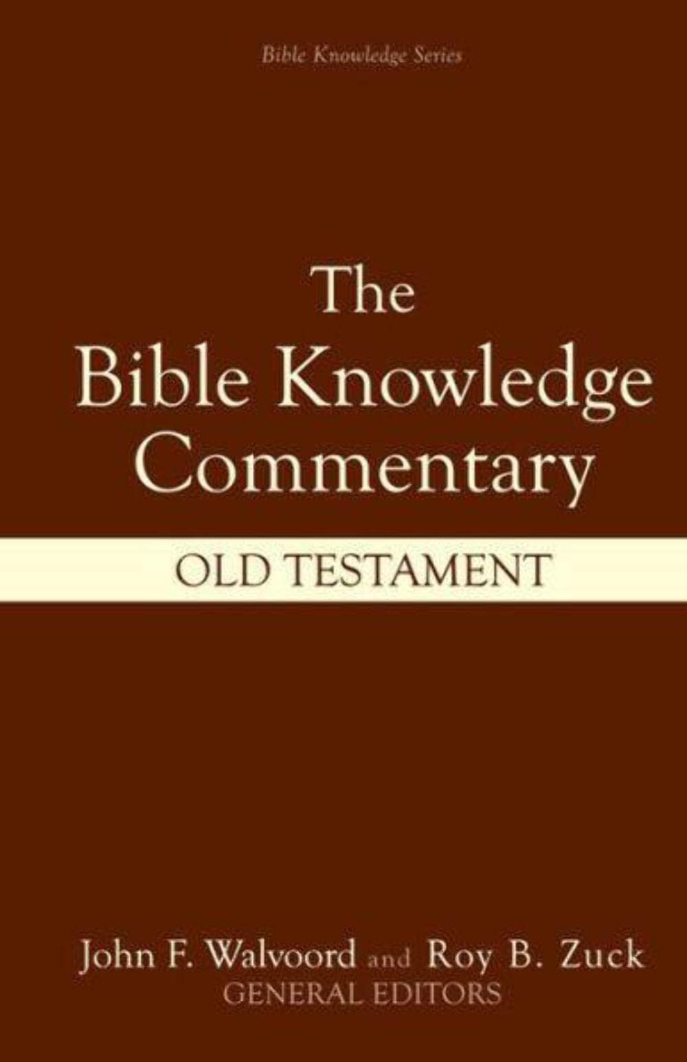 Bible Knowledge Commentary: Old Testament used book depot