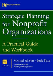 Strategic Planning for Nonprofit Organizations: A Practical Guide and Workbook used book depot