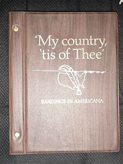 My Country Tis of Thee: Readings in Americana used book depot