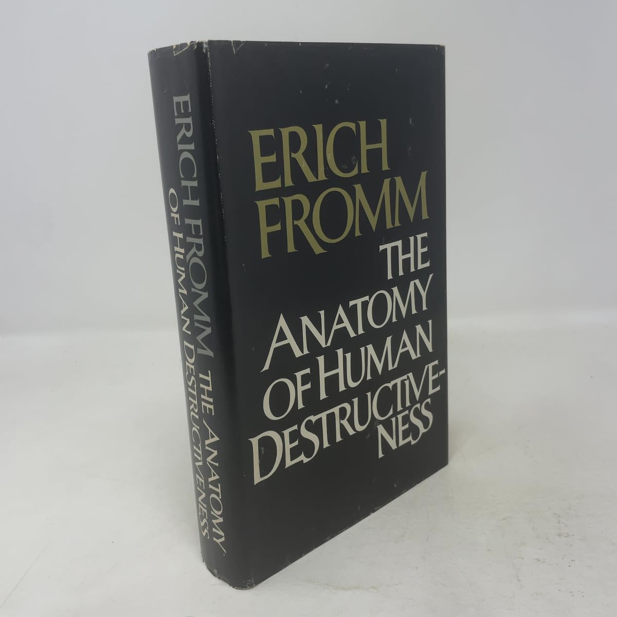 ANATOMY OF HUMAN DESTRUCTIVENESS used book depot