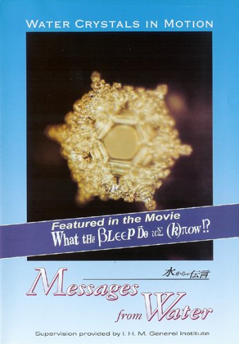 Water Crystals in Motion- Messages From Water used book depot