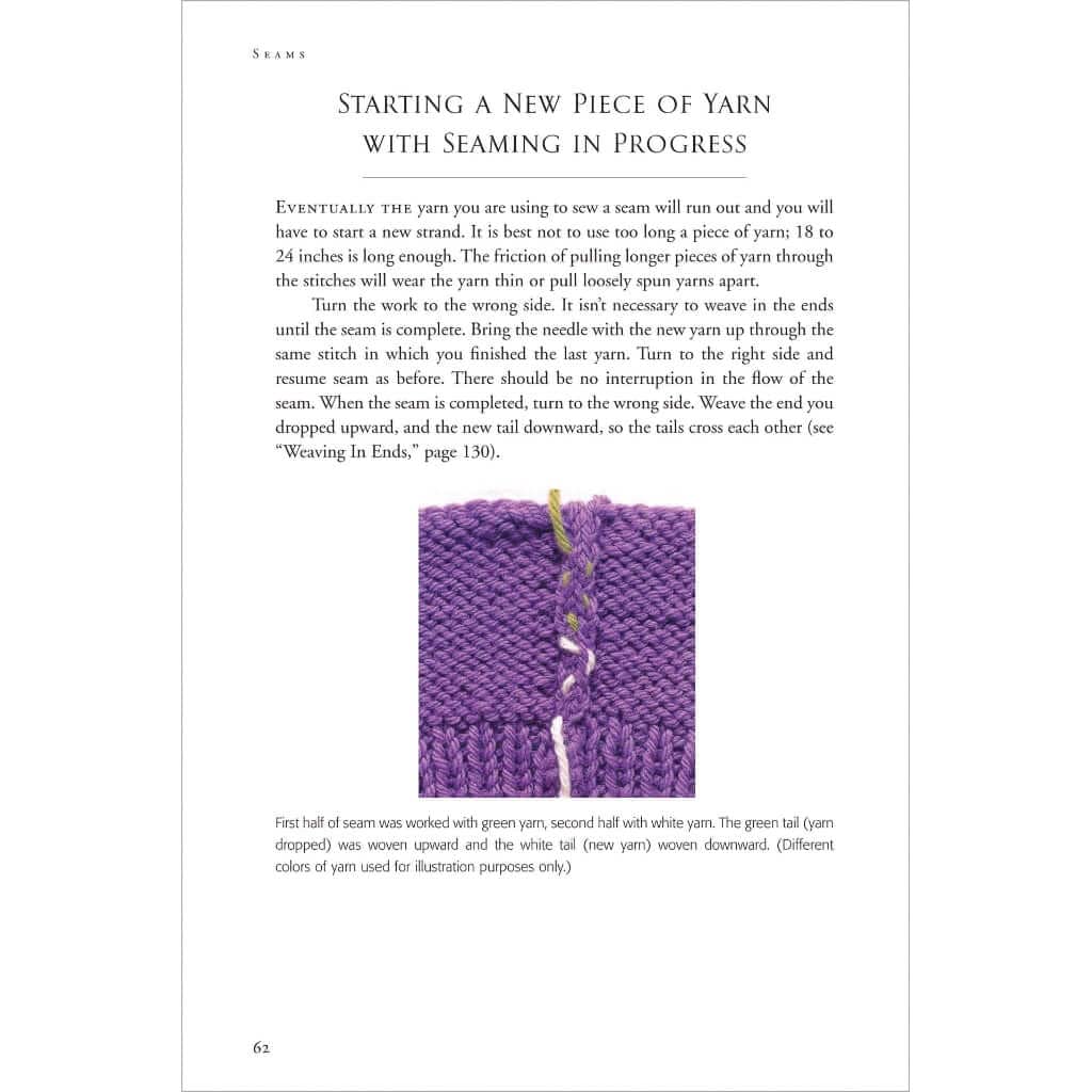 The Knitter's Book of Finishing Techniques used book depot
