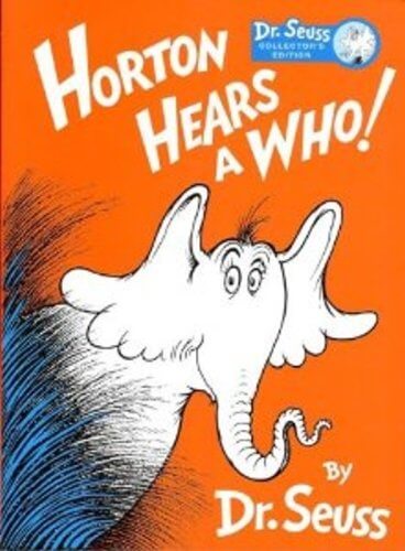 DR. SEUSS HORTON HEARS A WHO! Collector's Edition by Kohls Cares for Kids used book depot