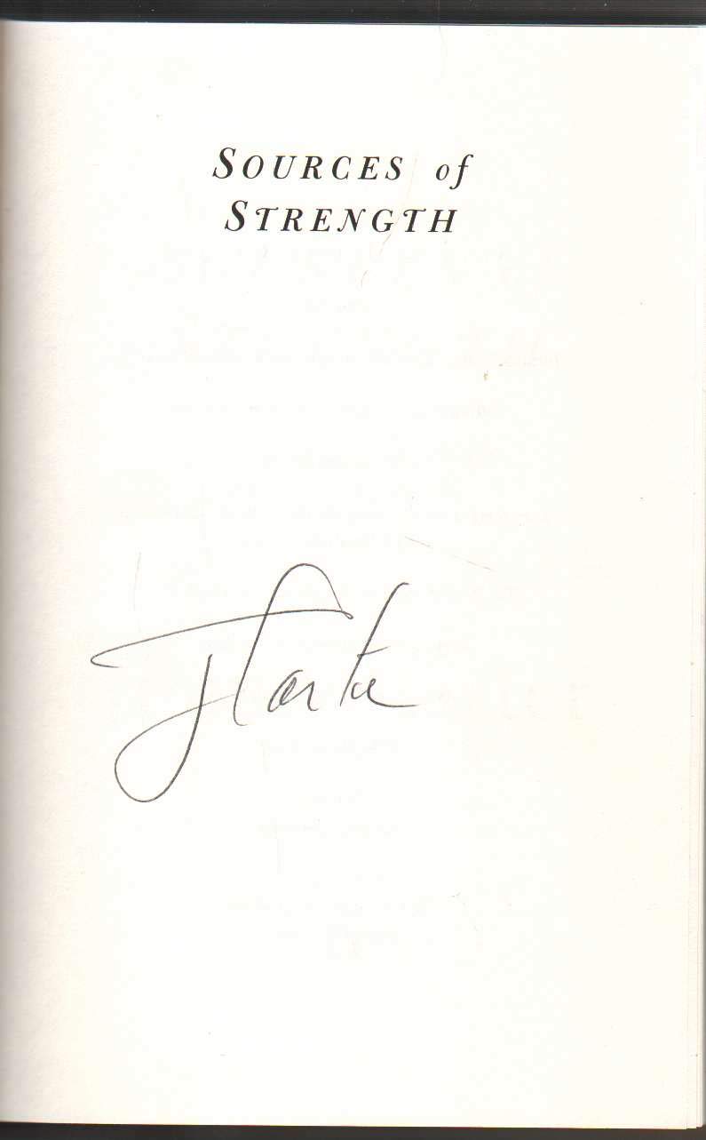 Sources of Strength: Meditations on Scripture for a Living Faith used book depot