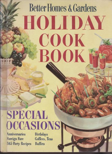 Better Homes and Gardens Holiday Cook Book [Hardcover] Better Homes  Gardens