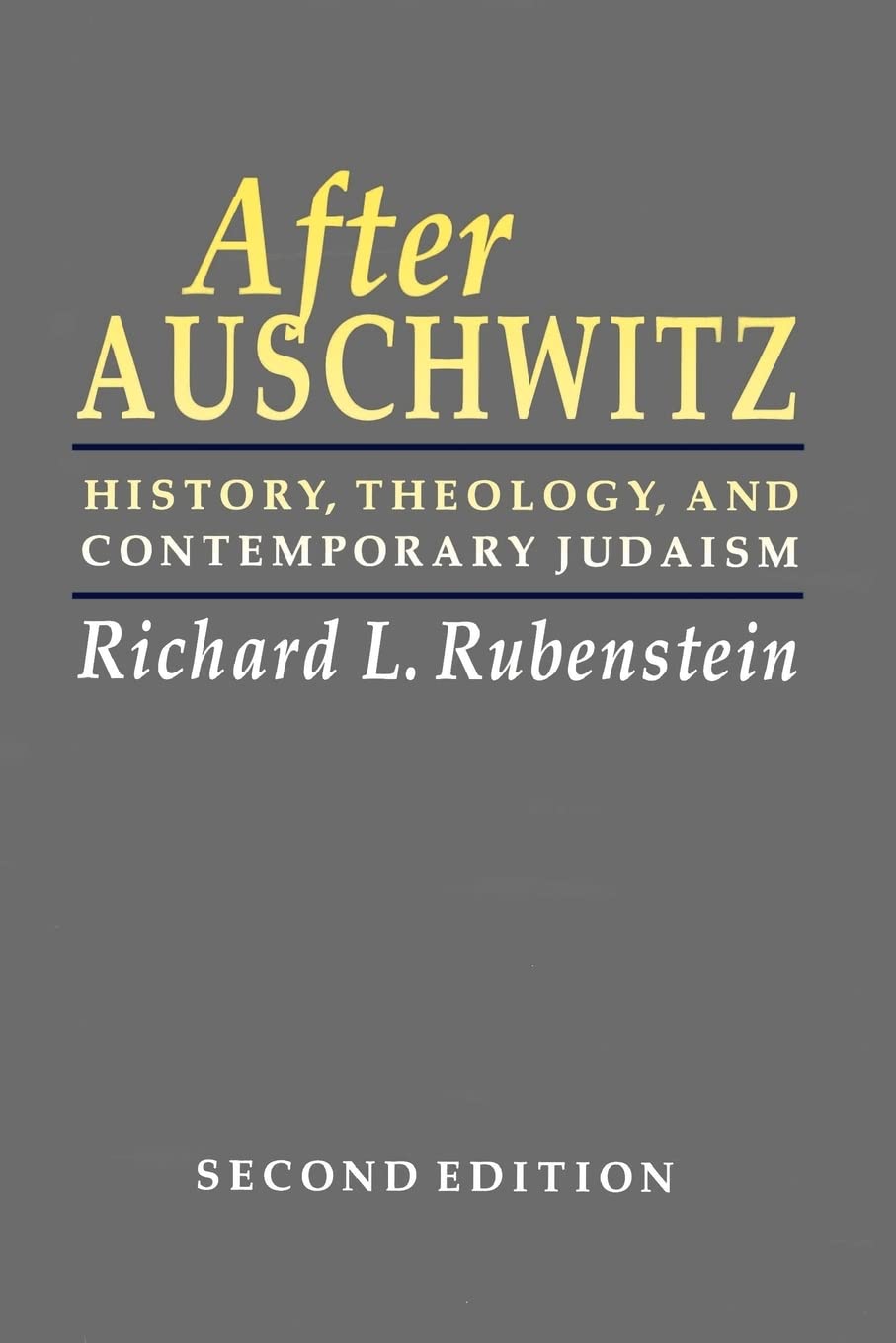 After Auschwitz: History, Theology, and Contemporary Judaism (Johns Hopkins Jewish Studies) used book depot