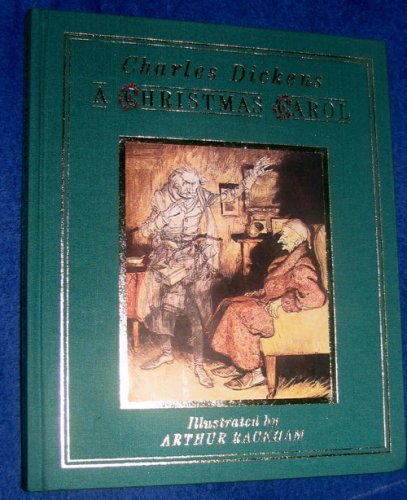 Charles Dicken's A Christmas Carol illustrated by Arthur Rackham used book depot
