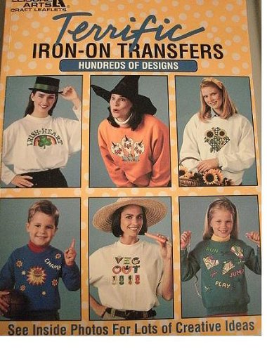 Iron-on transfers from the heart: Hundreds of designs (Leisure Arts craft leaflets) used book depot