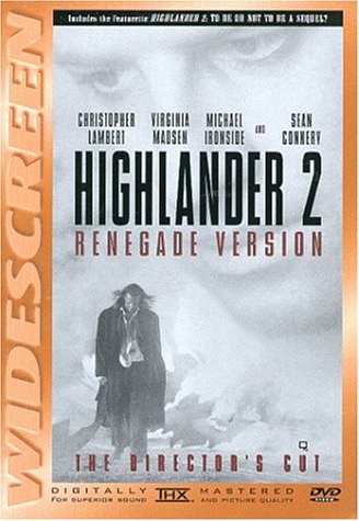 Highlander 2 - Renegade Version (The Director's Cut) [DVD] used book depot