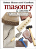 Masonry And Concrete Stepbystep Sidey, Ken and Better Homes and Gardens Books