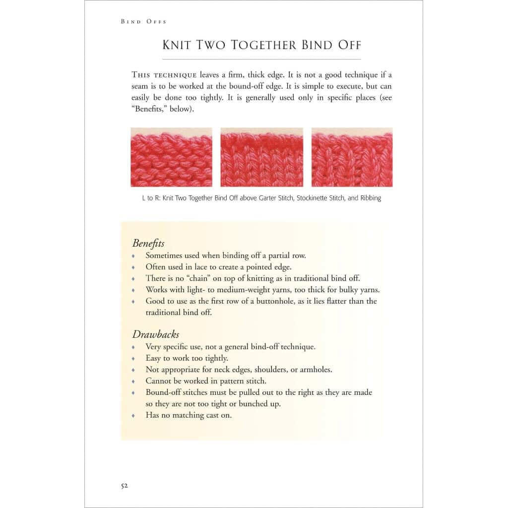 The Knitter's Book of Finishing Techniques used book depot