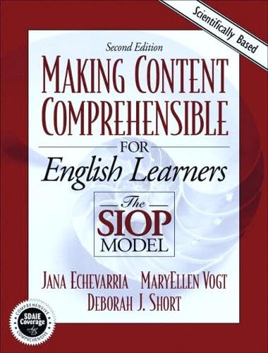 Making Content Comprehensible for English Language Learners: The SIOP Model, Second Edition used book depot