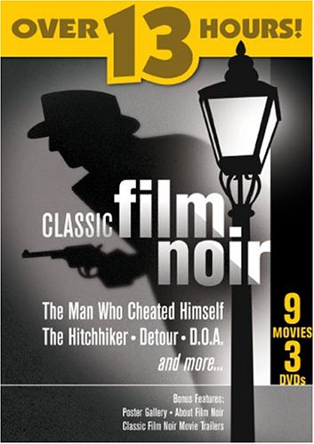 Classic Film Noir (The Man Who Cheated Himself / The Hitchhiker / Detour / D.O.A / Too Late for Tears / The Stranger / Strange Love of Martha Ivers / Quicksand / The Scar) used book depot
