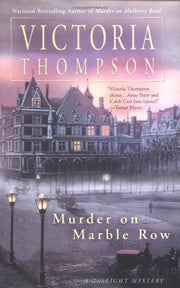 Murder on Marble Row (Gaslight Mystery) used book depot
