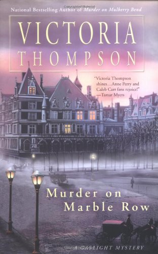 Murder on Marble Row (Gaslight Mystery) used book depot