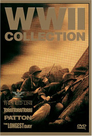 WWII Collection (The Thin Red Line / Patton / The Longest Day / Tora! Tora! Tora!) used book depot