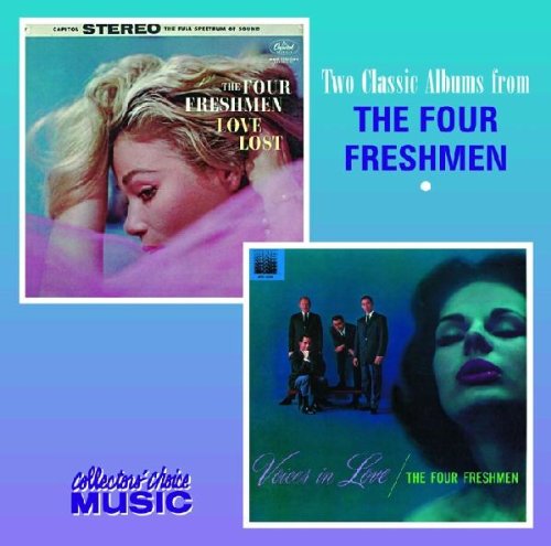 Two Classic Albums from The Four Freshmen (Voices In Love/Love Lost) used book depot