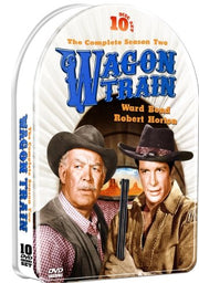 Wagon Train: Season 2 in a Collectible Embossed Metallic Tin! 10 DVD Set! used book depot