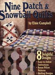 Fun With Nine Patch & Snowball Quilts used book depot
