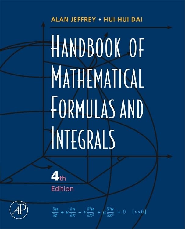 Handbook of Mathematical Formulas and Integrals used book depot