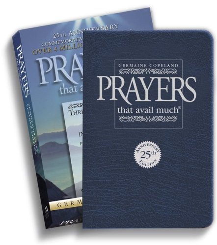 Prayers That Avail Much: 25th Anniversary Commemorative Leather Edition, Navy used book depot