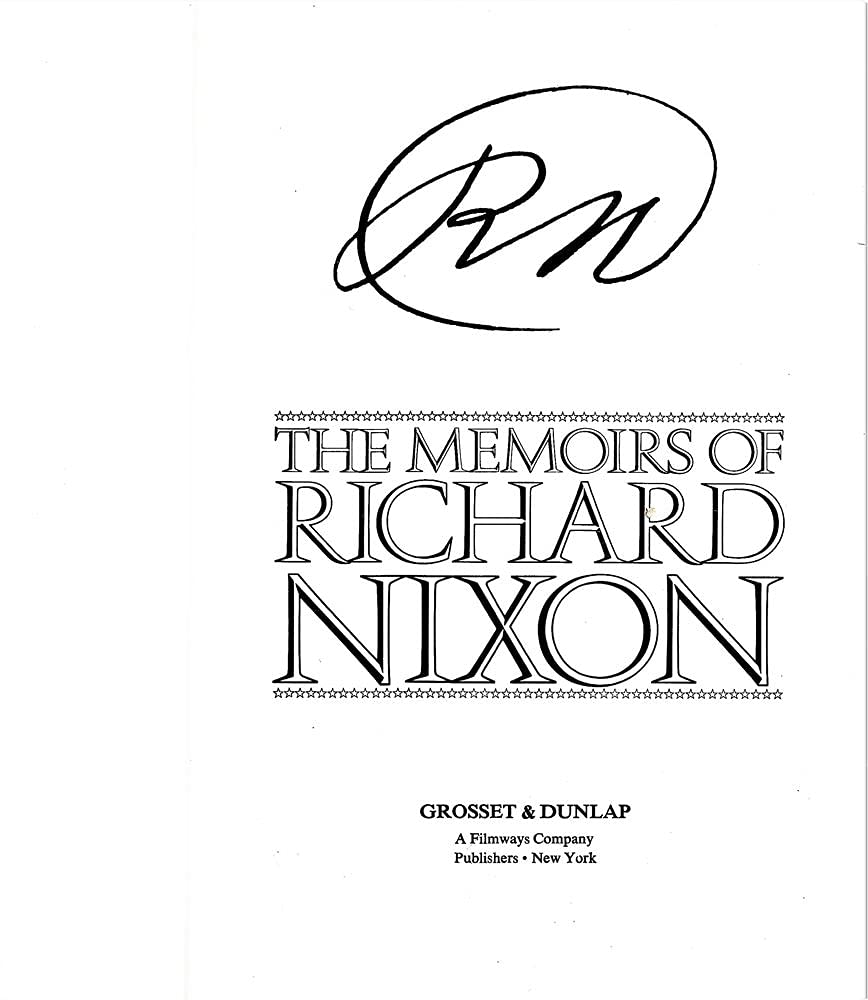 The Memoirs of Richard Nixon used book depot