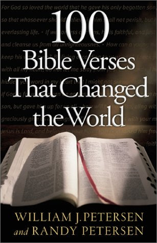 100 Bible Verses That Changed the World used book depot