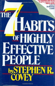 Seven Habits of Highly Effective People: Restoring the Character Ethic by Stephen R. Covey(1989-08-15) used book depot