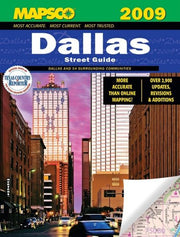 Mapsco 2009 Dallas Street Guide: Dallas and 54 Surrounding Communities (MAPSCO STREET GUIDE) used book depot