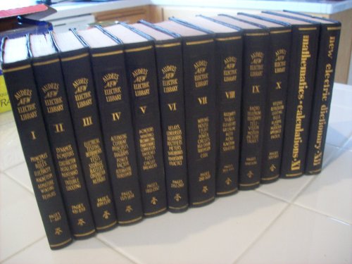 Audels New Electric Library with Illustrated Diagrams: Volumes 112 [Leather Bound] Frank D Graham, BS,MS,ME,EE