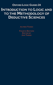 Introduction to Logic and to the Methodology of the Deductive Sciences (Oxford Logic Guides) used book depot