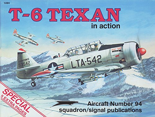 T6 Texan in action  Aircraft No 94 Larry Davis; Perry Manley and Don Greer