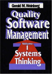 Quality Software Management: Systems Thinking used book depot