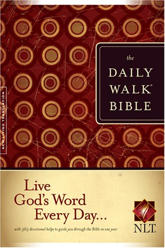 The Daily Walk Bible NLT used book depot