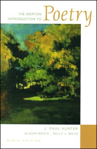 The Norton Introduction to Poetry used book depot