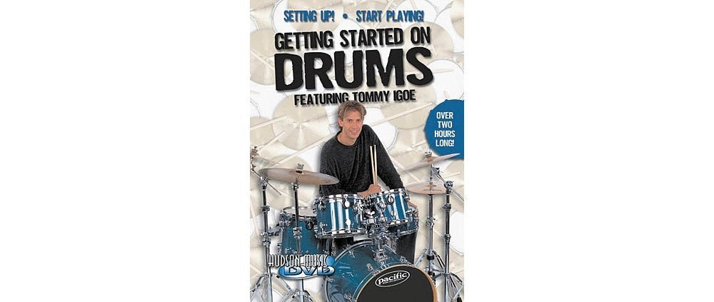 Getting Started on Drums Featuring Tommy Igoe DVD - Setting Up / Start Playing used book depot