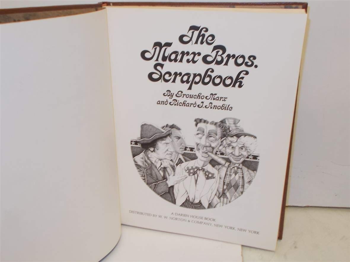 The Marx Bros. Scrapbook used book depot