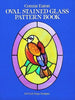 Oval Stained Glass Pattern Book Dover Stained Glass Instruction Eaton, Connie