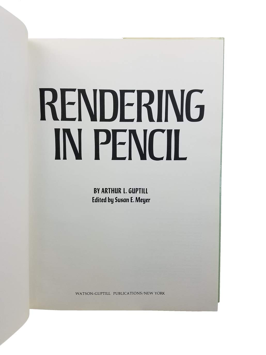 Rendering in Pencil used book depot