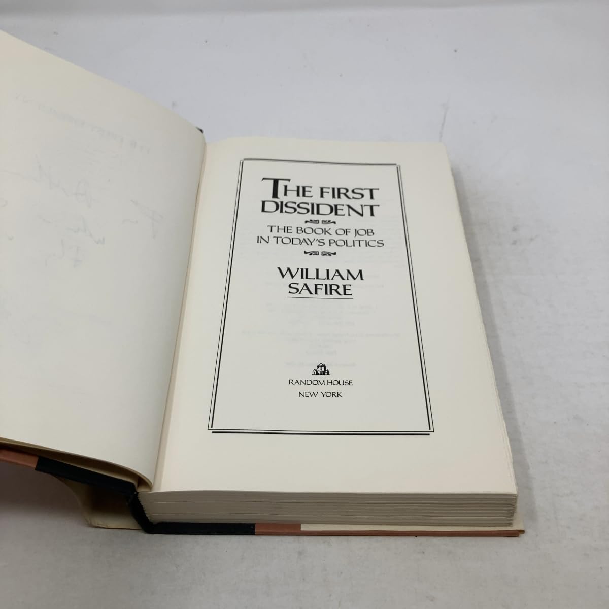 The First Dissident: The Book of Job in Today's Politics