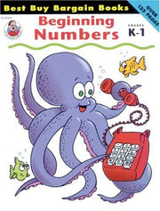Best Buy Bargain Books: Beginning Numbers, Grade K-1 used book depot