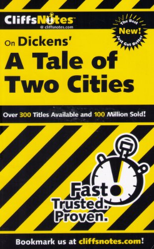 CliffsNotes on Dickens A Tale of Two Cities Cliffsnotes Literature Guides Kalil, Marie