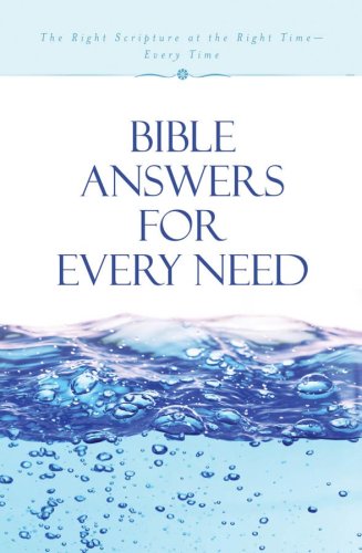 Bible Answers For Every Need used book depot