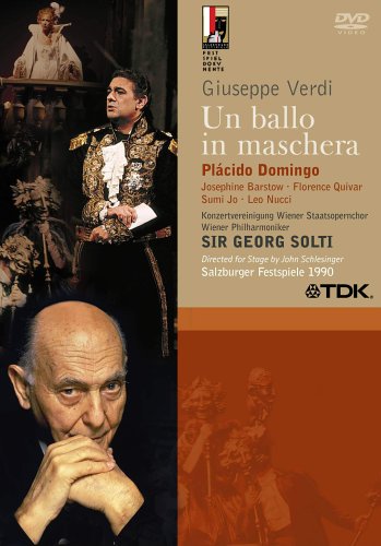 Verdi - Un ballo in maschera / Domingo · Barstow · Quivar · Jo · Nucci · Rydl · Chaignaud · Wiener Phil. · Solti · Schlesinger · Salzburg Festival 1900 [DVD] used book depot
