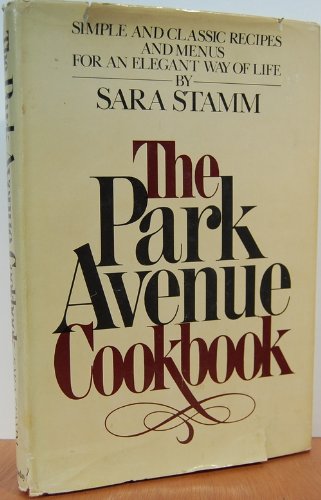 The Park Avenue Cookbook used book depot
