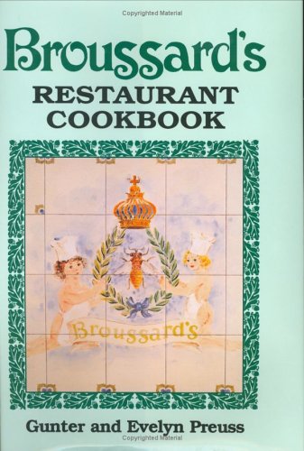 Broussard's Restaurant Cookbook used book depot